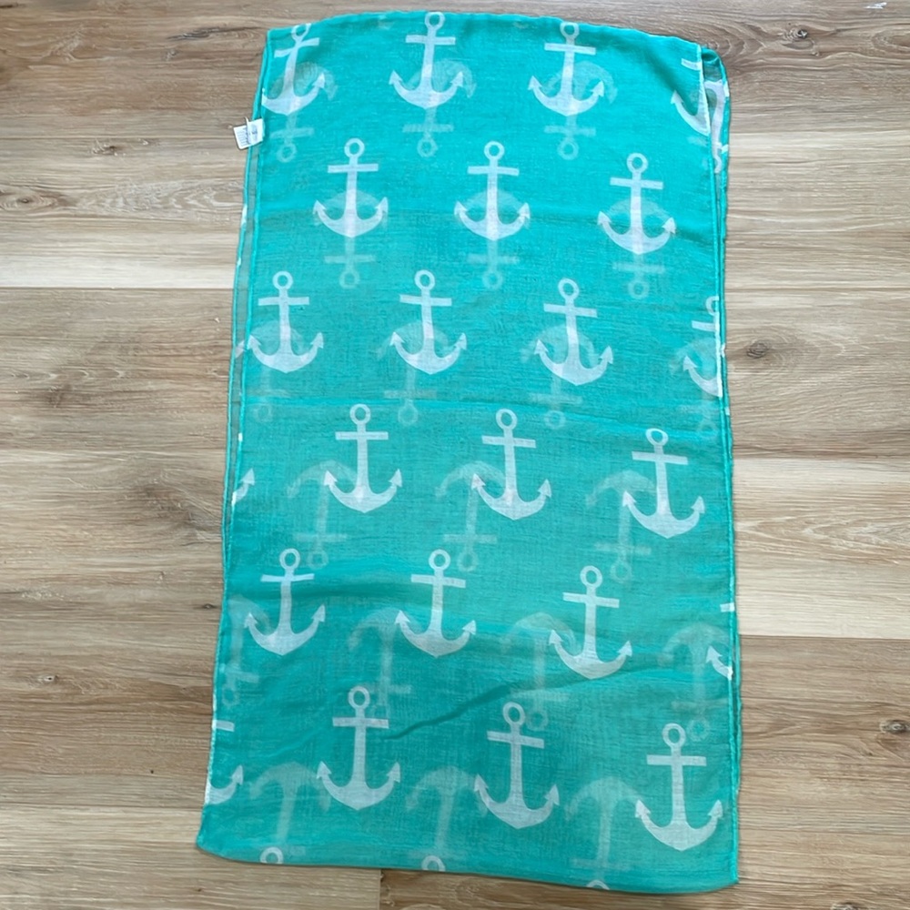 Joy Susan anchor infinity scarf
